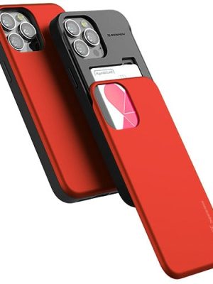 Sky Slide Bumper Case for iPhone 13 mini - Red