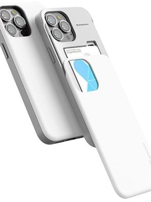 Sky Slide Bumper Case for iPhone 13 Pro - White