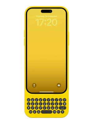 Clicks Keyboard for iPhone 15 Pro Max (BumbleBee)
