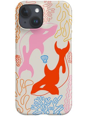 Two Orca Phone Case (Bright)