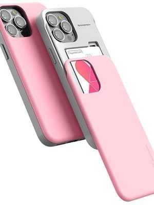 Sky Slide Bumper Case for Galaxy S10 in Black, Gold, Hotpink, Lime, Pink, Red, Rose Gold, Silver, White - Pink