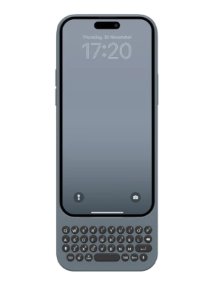 Clicks Keyboard for iPhone 15 Pro (London Sky)