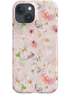 Pink Blooming Flowers By Uta Naumann Phone Case (Pink)
