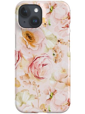 Watercolour Summer Pink Roses By Uta Naumann Phone Case (Pink)