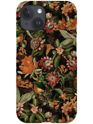 Protea Vintage Exotic Florals By Uta Naumann Phone Case (Black)