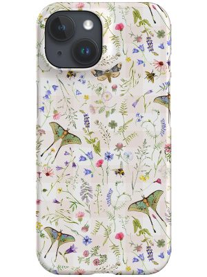 Vintage Luna Moths By Uta Naumann Phone Case (Neutral)