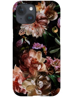 Lush Midnight Flowers By Uta Naumann Phone Case (Dark)