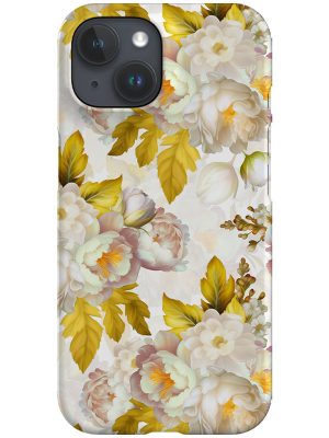 Vintage Romantic Garden By Uta Naumann Phone Case (White)