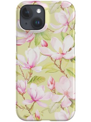 Beautiful Green Regency Magnolia By Uta Naumann Phone Case (Green)