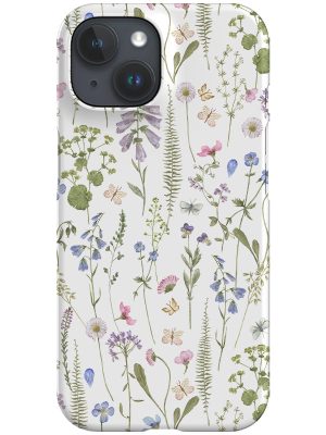 Midsummer Wildflowers By Uta Naumann Phone Case (White)