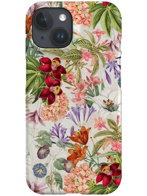 Exotic Tropical Hibiscus By Uta Naumann Phone Case (White)