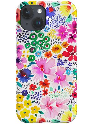 Little Spring Flowers By Ninola Design Phone Case (Colourful)