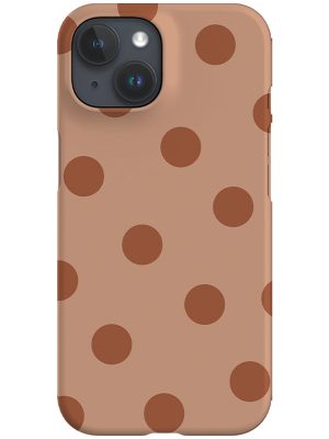 Bold Dots Phone Case (Clay Terracotta)