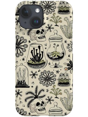 Carnivorous Plants by Misentangledvision Phone Case (Beige)