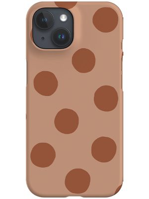 Clay Dots Phone Case (Clay Terracotta)