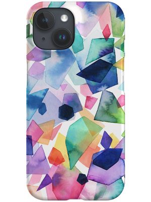 Crystal Gems Minerals By Ninola Design Phone Case (Colourful)