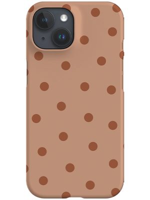 Quiet Dots Phone Case (Clay Terracotta)