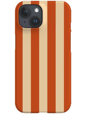 Quiet Line Stripe Phone Case (Burnt Orange)