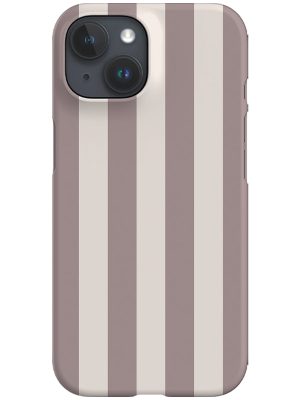Quiet Line Stripe Phone Case (Dusty Mauve)