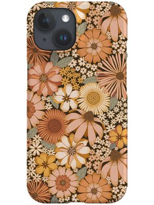 Retro Ditsy Floral by Garabateo Phone Case (Neutral)