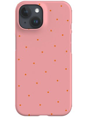 Still Dots Phone Case (Orange Pink)