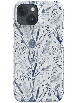 Wild Grasses and its Habitants by Denes Anna Design Phone Case (White)