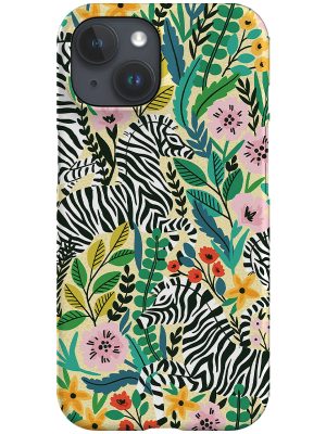 Zebras By Maria Galybina Phone Case