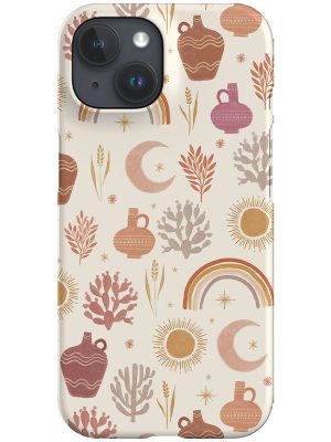 Vessels & Succulents By Rebecca Elfast Phone Case (Beige)