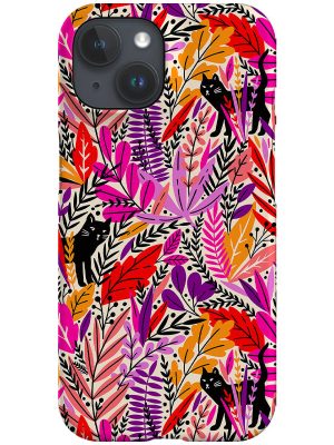 Cat By Maria Galybina Phone Case (Pinks)