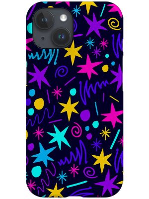 Bright Abstract Shapes Phone Case (Multicolour)