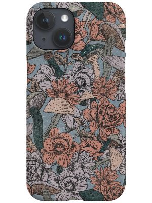 Mushroom Flowers Phone Case (Pink)