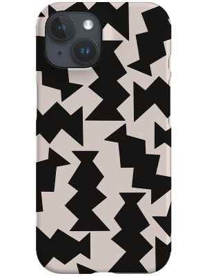 Abstract Plant Pot Phone Case (Black White)