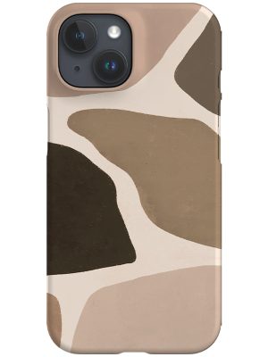 Abstract Round Shapes Phone Case (Neutral)