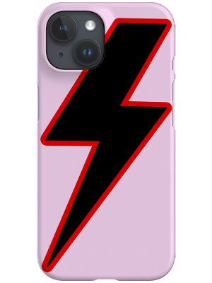 Bowie Bolt Placement Phone Case (Pink)