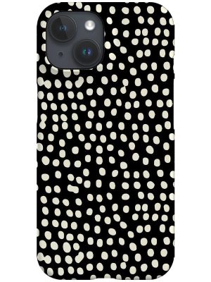 Dots Colour Trend Phone Case (Black)