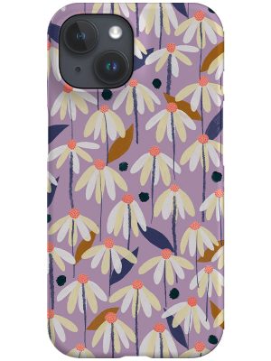 Daisy Day by Rachel Parker Phone Case (Lilac)