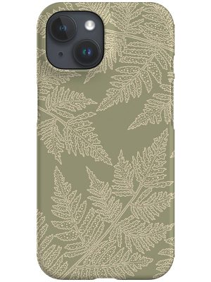 Fern Oversized Scatter Phone Case (Green)