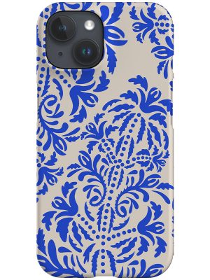 Floral Phone Case (Electric Blue)