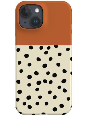 Geo Dots Phone Case (Burnt Orange)