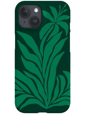 Jungle Flower Phone Case (Green)