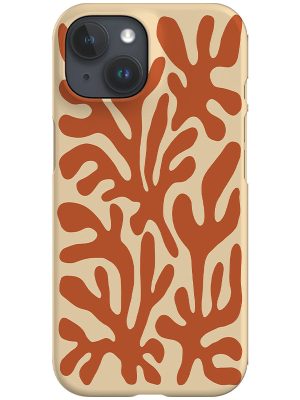 Matisse Coral Reef Phone Case (Beige Burnt Orange)