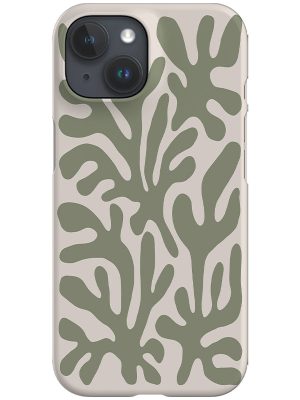 Matisse Coral Reef Phone Case (Linen Moss Green)