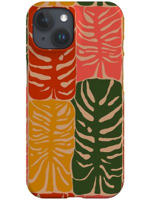 Monstera Repeat Phone Case (Multicolour)