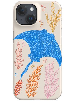Manta Ray Phone Case (Bright)